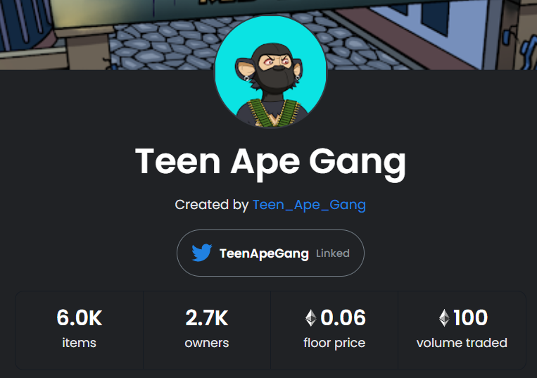 This is a huge mark for us!
Thank you for all the trust, let's keep raising together family.

100 ETH on volume 😍

Did I hear 200? 🚀 

Mutants coming soon...

#NFT #NFTCommunity #NFTartists #nftcollector