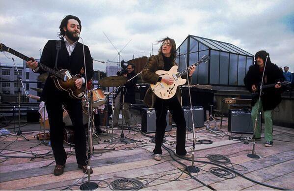 The Beatles rooftop concert, 1969