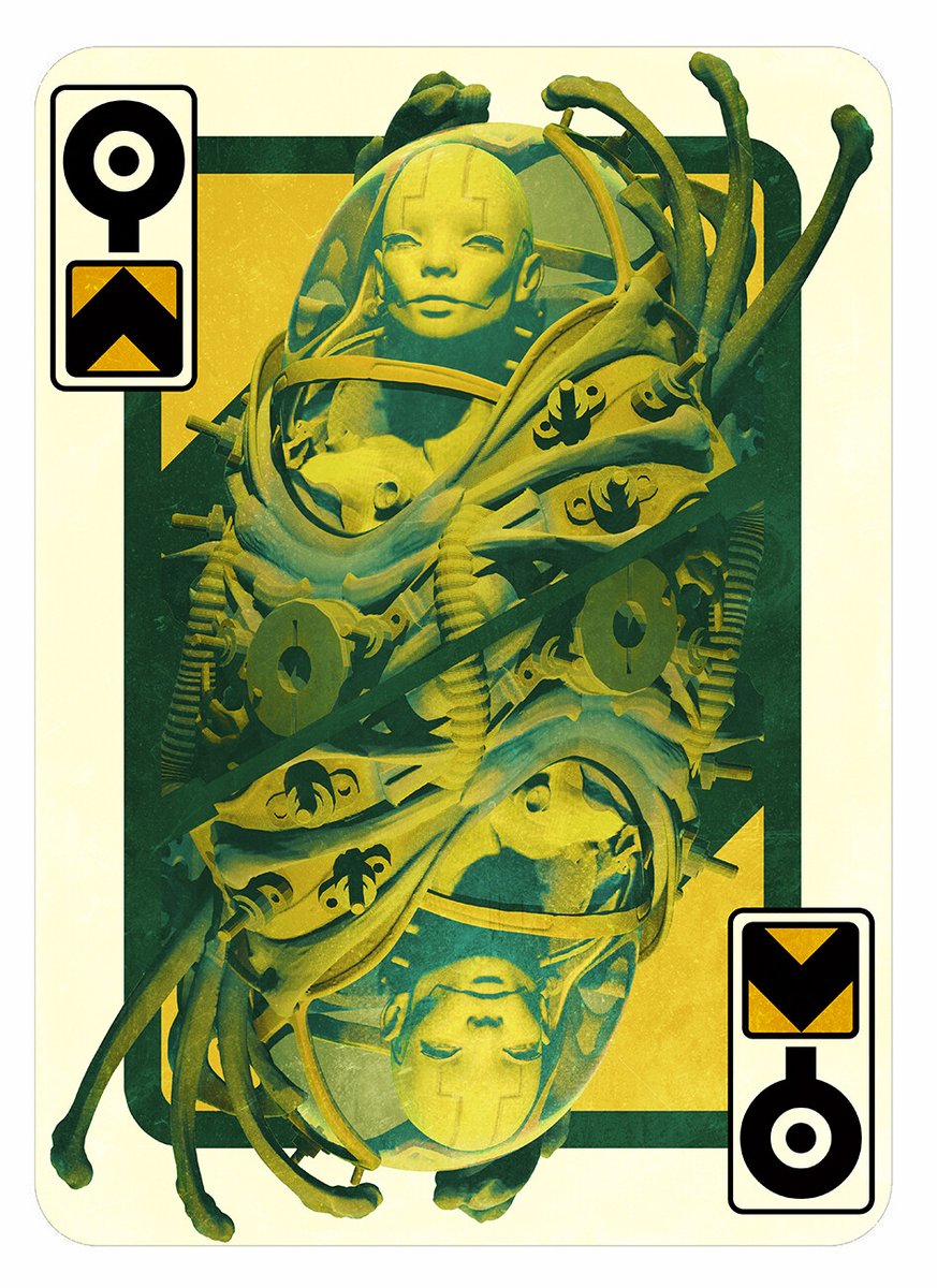 That time I started a card deck.. Still on my list.. Maybe more a Tarot one? 