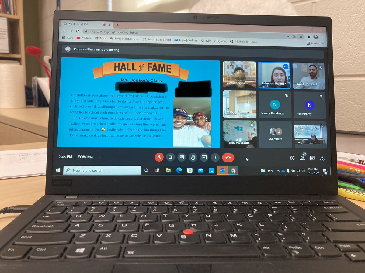 sandhartford's tweet photo. Before the snow hit, we had work to do! #alwayswithsomefun #geesesnackingbeforeflight #dismissaltime #parentHoF #breakingnews #buildingcommunity #part2 https://t.co/QHqV1uqlf1
