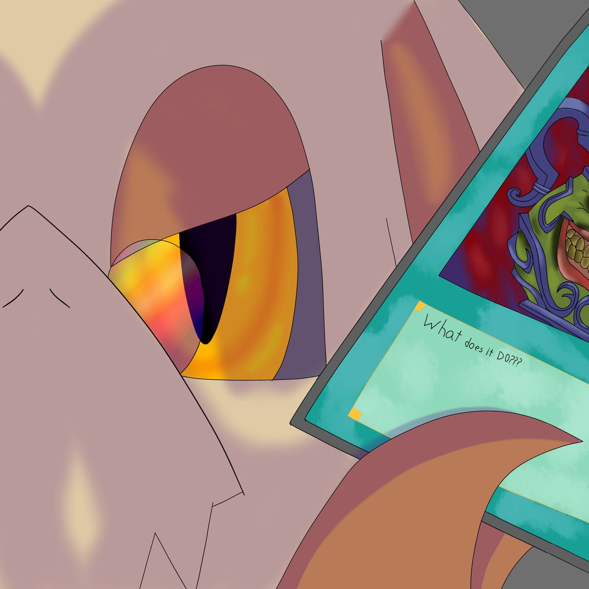 fluffyzombie10's tweet photo. This strange duelist came in not to long ago with some strange cards but. What Does it do?

an Piece I cannot describe how happy I am with it!
for one 
@CaffeineKobold https://t.co/z5OCI1fMoH
