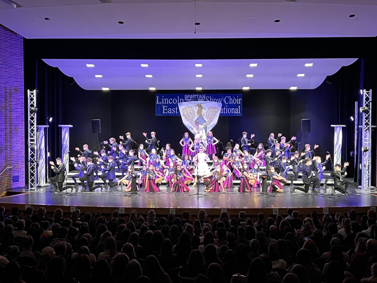 SpartanSpectac's tweet photo. MILLARD NORTH INFINITY: 
Your finals performance was truly worthy of the throne! Great finals performance! 💙 #spartanspec https://t.co/BKn1SPLazq