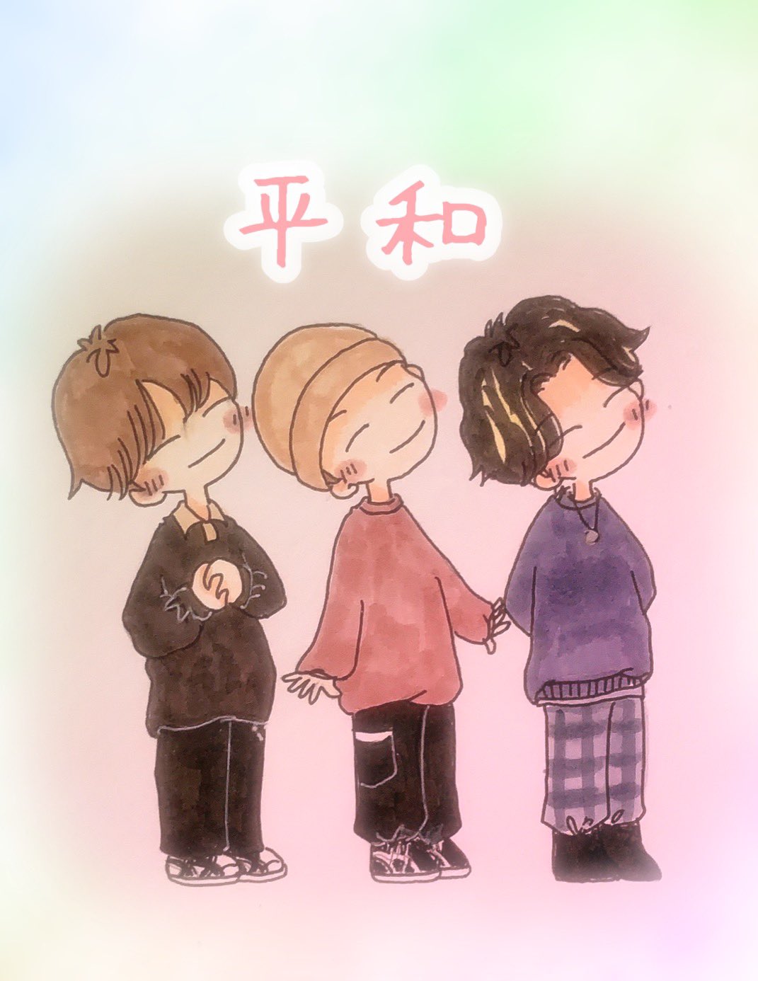 Buddiis お兄ちゃん チーム ふみのり さん けびん さん もーりー さん イラスト T Co Wh0ixrm9ys Twitter