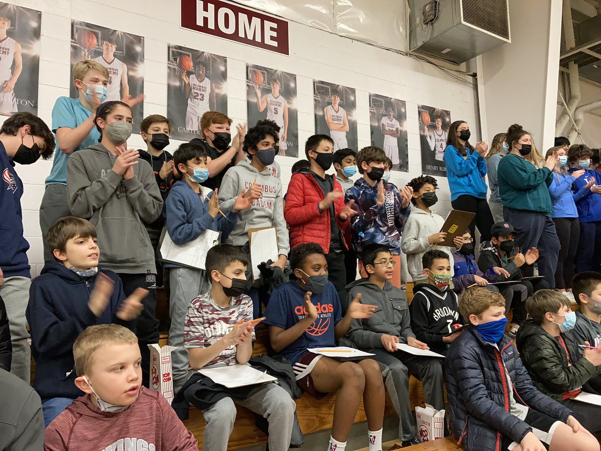 ktcastle87's tweet photo. Thanks to @CAvikesbball for a great time tonight!  We loved cheering for you, tracking your stats, and interviewing you!  🏀🏀🏀 @ColumbusAcademy https://t.co/y39cXqgnuP