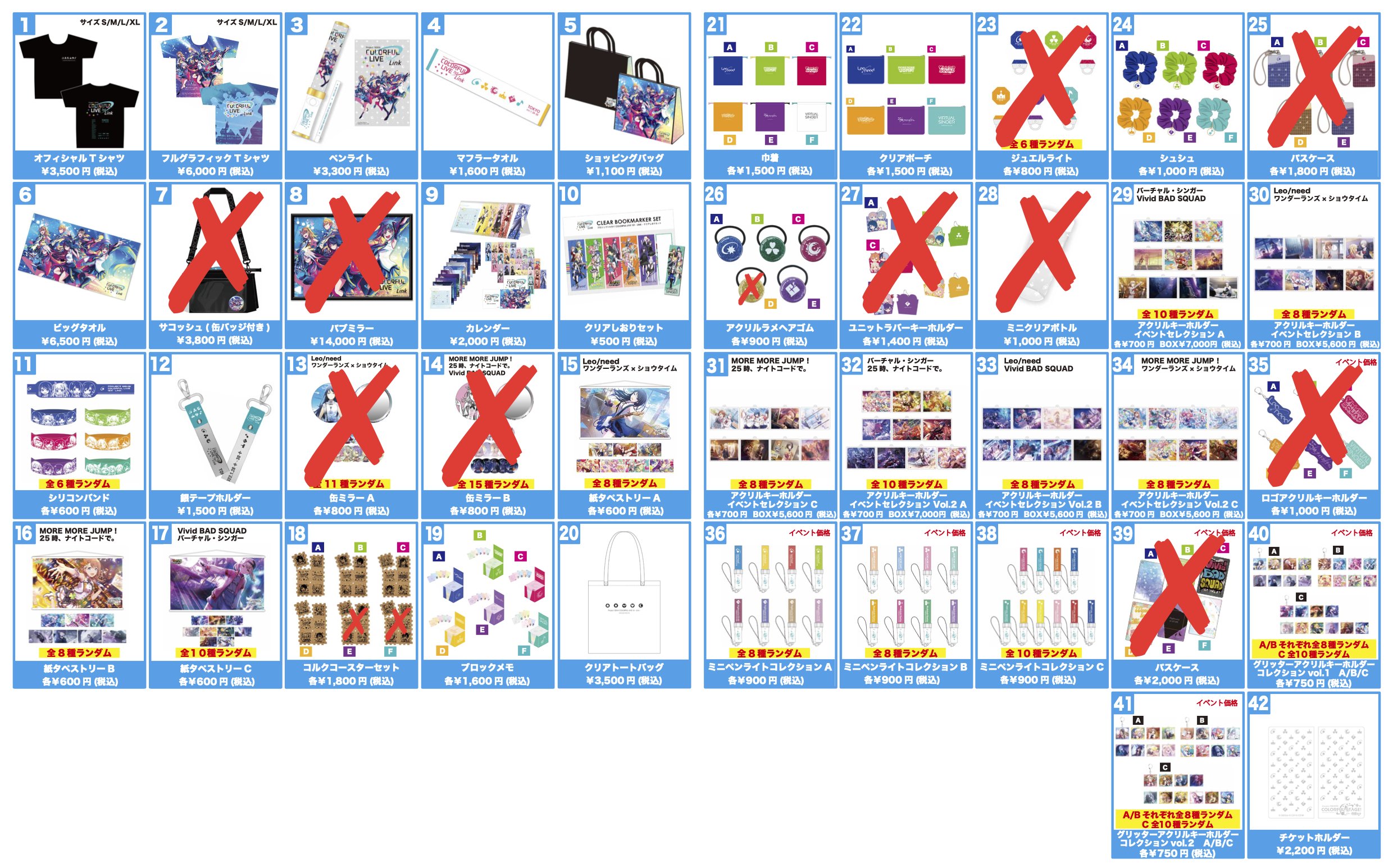 プロセカ セカライ 1st ビビバス ペンライト コルクコースター 予約商品】プロジェクトセカイ COLORFUL LIVE 2nd - Will - ペン