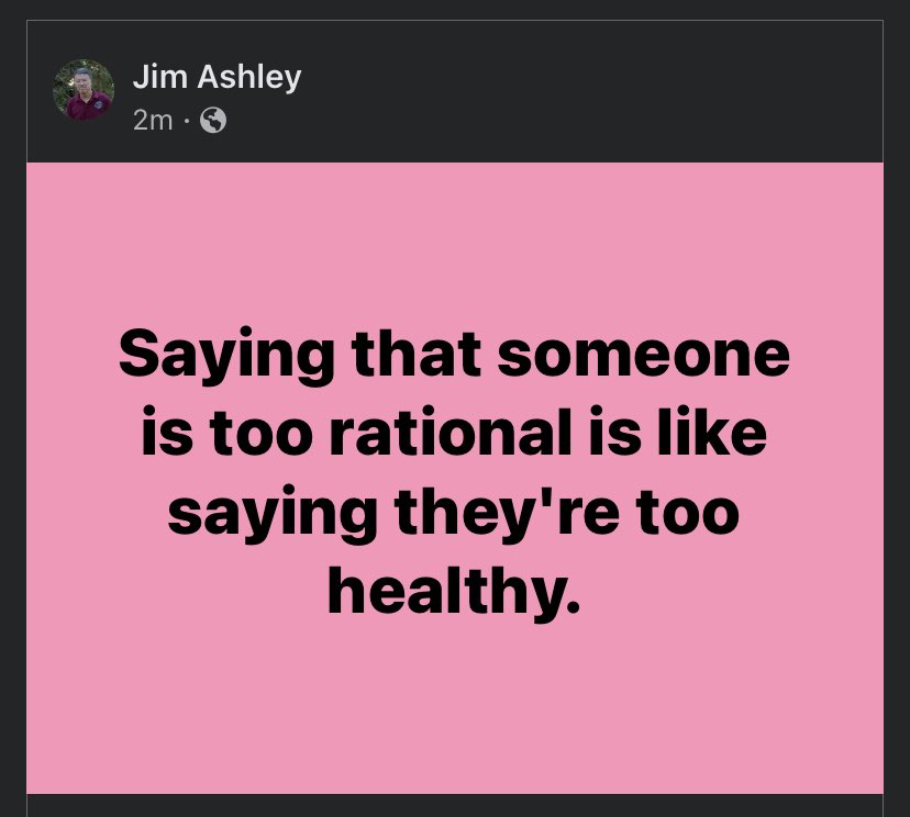 EmiMartinez583's tweet photo. ๐ฏ๐ฏ๐ฏ #reason #rationality #healthy #ReasonNotFaith #RejectMysticism #think #TrustYourReason #SecularMorality #philosophy #individualism #Objectivism https://t.co/SmOlm7aAZR
