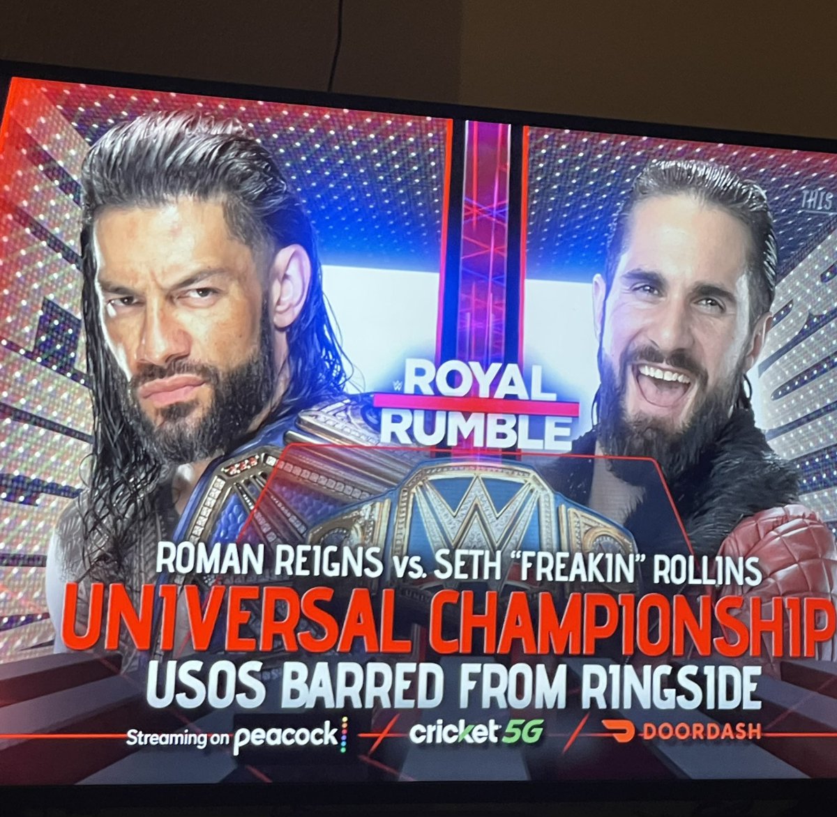 LayahHayers's tweet photo. What an awesome night!!! #RoyalRumble2022 #royalrumble #SethRollins #WWE https://t.co/FvpYyNUh5j