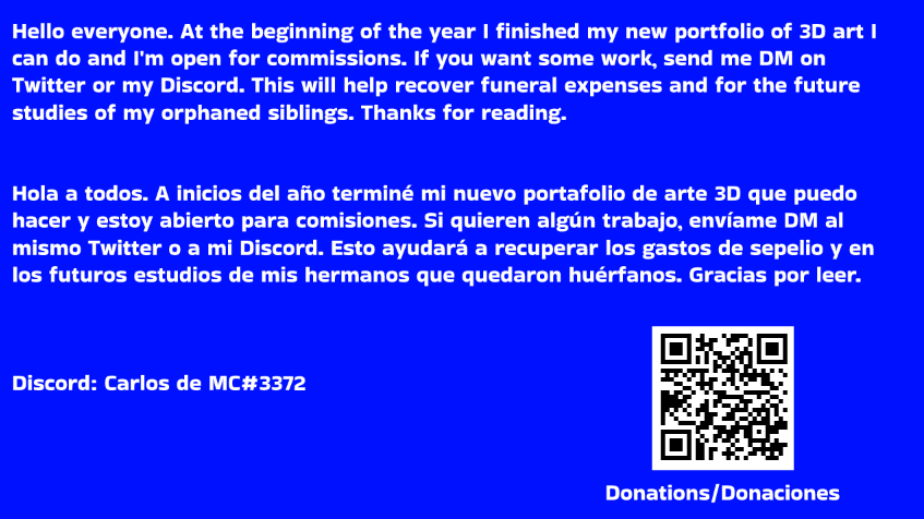 Mundo_Carvingio's tweet photo. https://t.co/krnRnH4nF1 Please, read and share. If you do that, I'll be grateful. Por favor, lee y comparte. Si lo haces, estaré agradecido. ♥#3D #VRChat #furryart #furry #furryfandom #commissionsopen #commissionart #Commission https://t.co/aZgvk64WiK