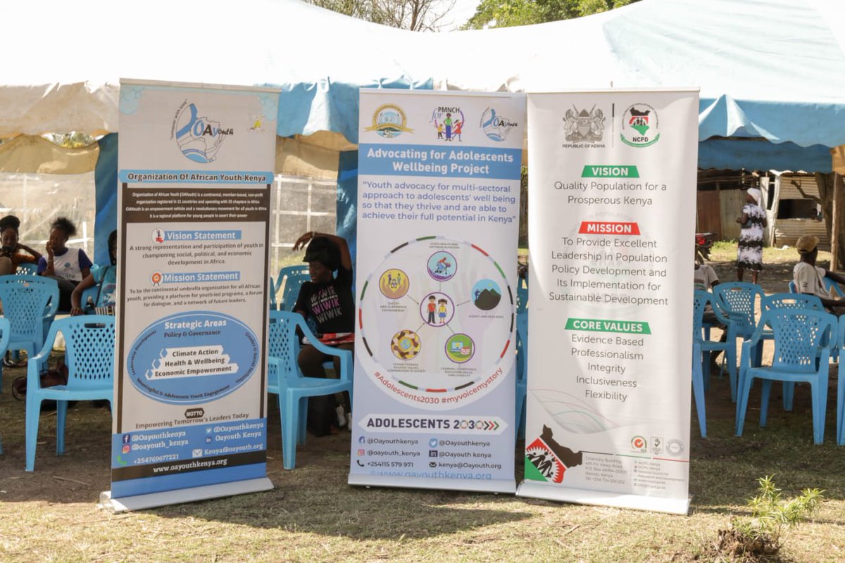 Oayouthkenya's tweet photo. Our 'sports for change' event at Nyadundo primary school has kicked off and all the stakeholders have arrived. Our goal is to create a safe and supportive environment for adolescents to achieve their full potential.
#MyVoiceMyStory #Adolescents2030 
@KisumuCountyKE 
@NACADAKenya https://t.co/f9CoCmUOV1