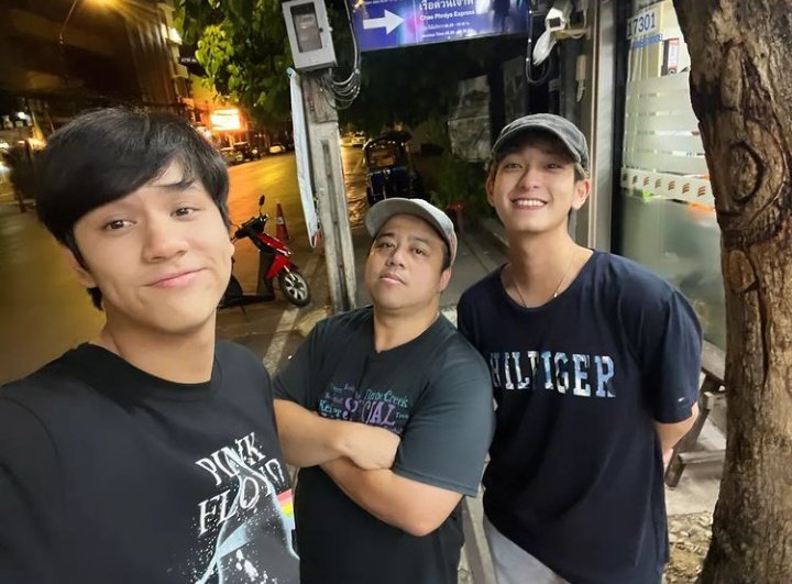 hilwachirawit's tweet photo. in p'noba we trust🤝 #ลักยิ้มกินพีช https://t.co/7MwhtNqkps