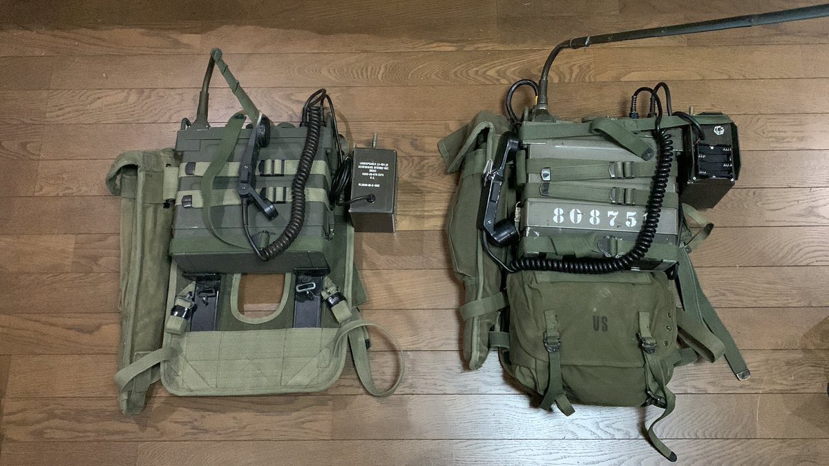 inagen's tweet photo. 更にH-250とH-189ハンドセットも購入させて頂き予備を確保、万一の故障にも対応できます!
2月3月のイベントでRTOやるのが今からすごく楽しみ!😆
あとはオリジナルを使えるように早く免許取らないと…💦
#サバゲー
#ナム戦装備
#PRC25
#PRC77
#PRT4A
#PRR9 https://t.co/ZcokrhHHzh