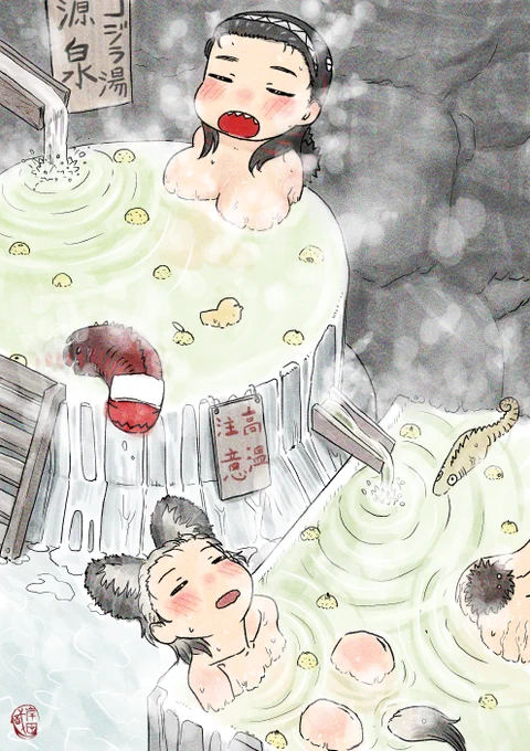 #女の子三人のイラストを貼る見た人もやる 