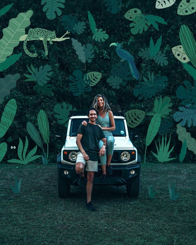 ⁣Family Portrait 👫🚐⠀
⠀
So you guys know we’ve been itching to take our little Suzuki Jimny out for an adventure. Since we bought him in July 2020, we’ve been adding little things here and there, and equipping him for the road (if you’ve missed ou… instagr.am/p/CZWVOB4Mlhw/