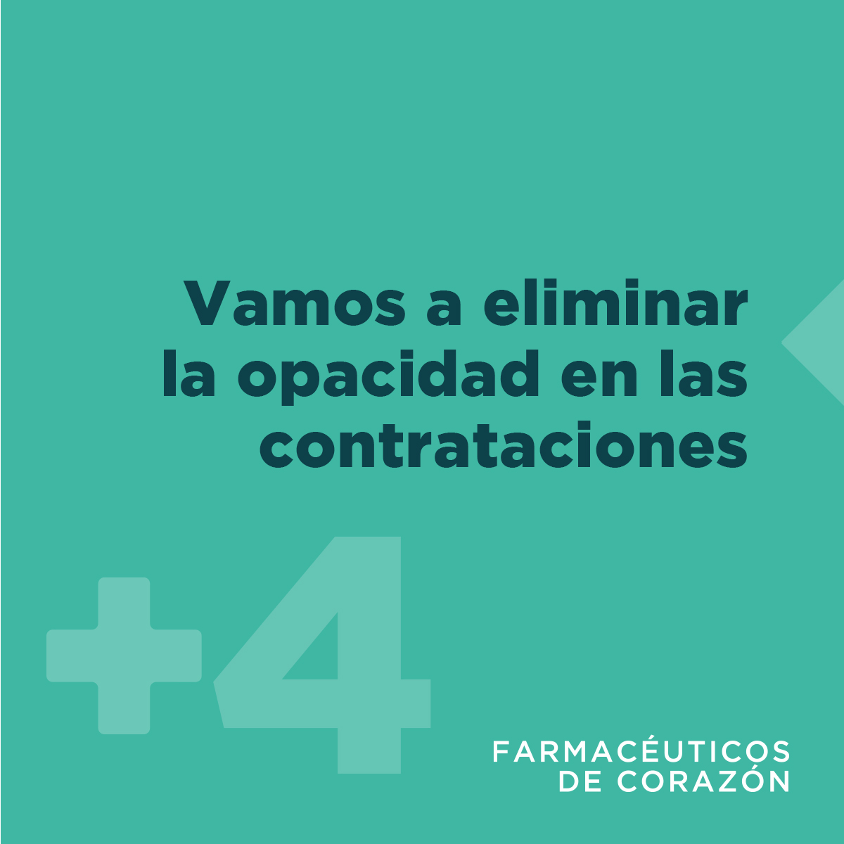 farmadcorazon's tweet photo. 4. Vamos a eliminar la opacidad en las contrataciones; Detallaremos los gastos y los someteremos a concursos públicos previos y auditorías externas posteriores.

#farmavalencia #FarmacéuticosDeCorazón #EleccionesMICOF2022 https://t.co/od7kBs5mVh