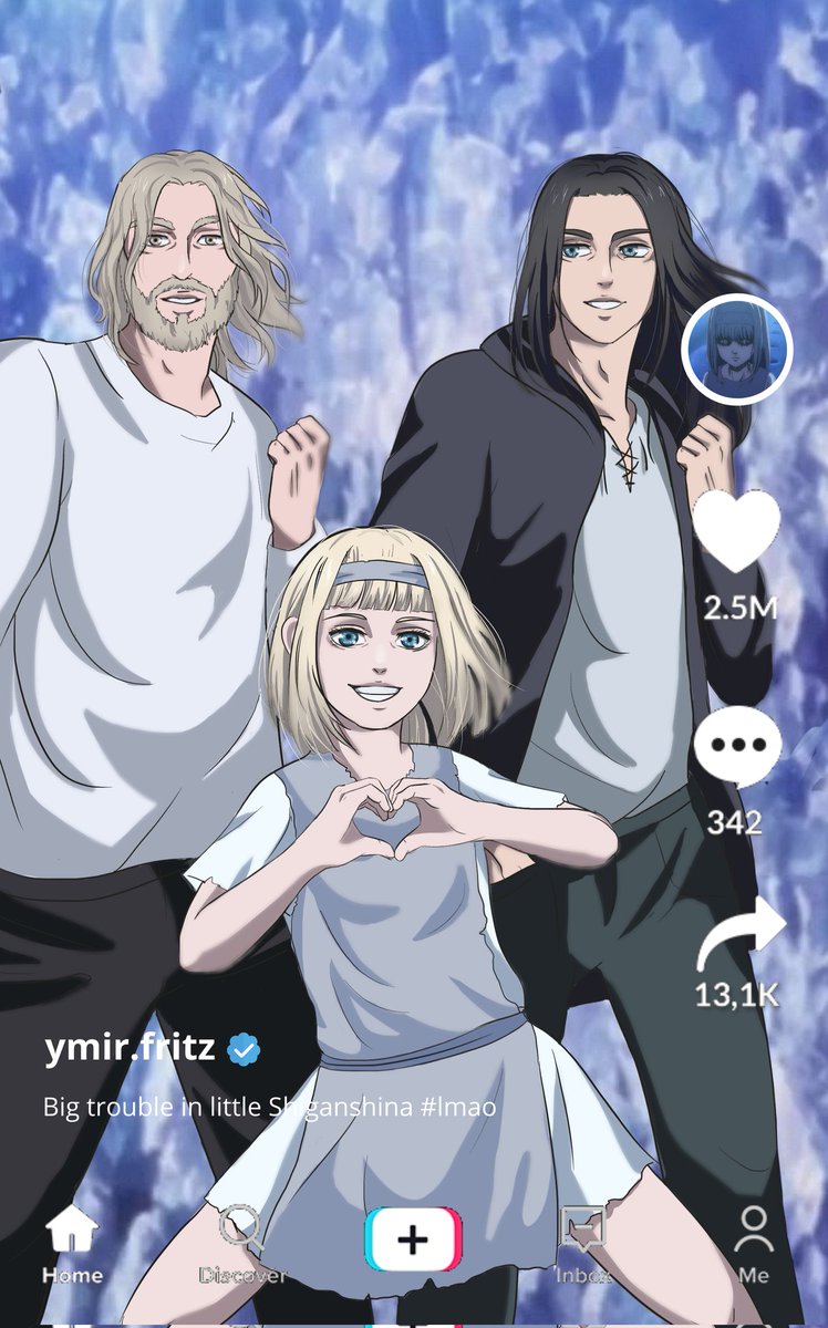 mikasa_yogurt's tweet image. She had them apple bottom jeans
Boots with the fur
The whole club was lookin' at her
#AttackOnTitan #AttackonTitanFinalSeason #aot #AttackonTitanFinalSeasonpart2 #ErenJaeger #Zeke #ymir #tiktok