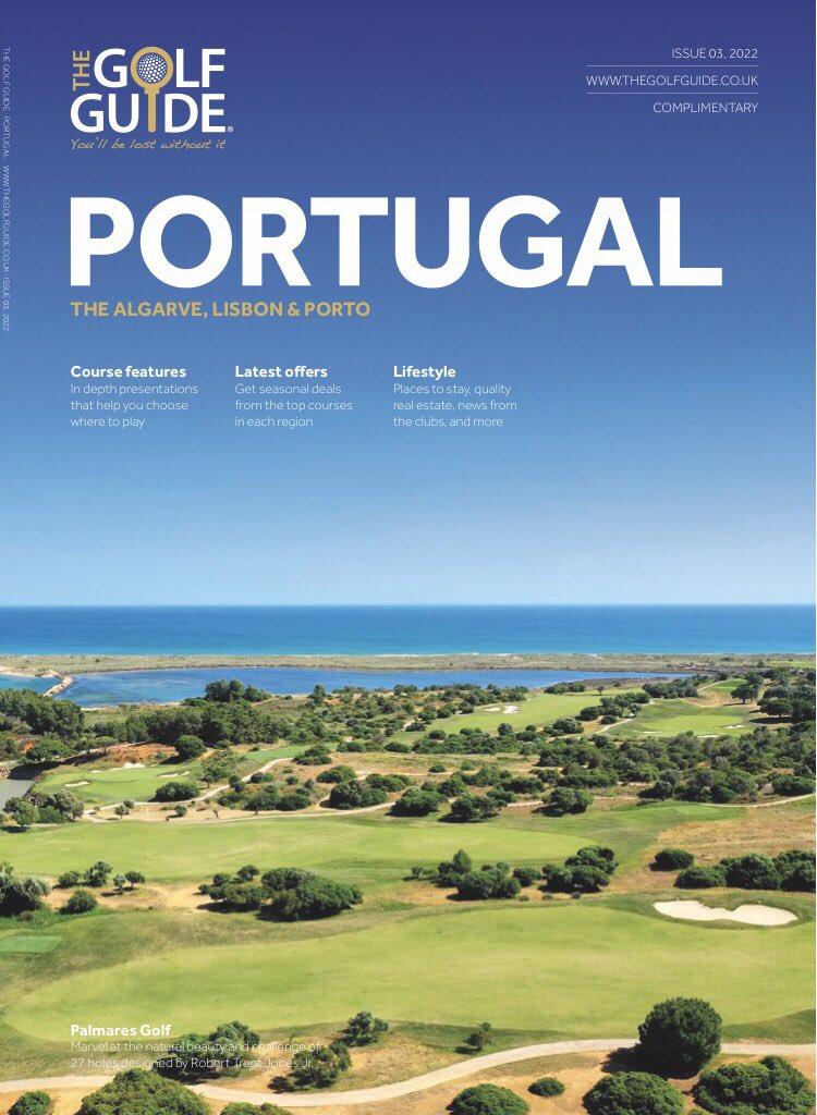 golfguidehq's tweet photo. The latest edition @golfguidehq #Portugal #online @visitportugal @algarvetourism_ @AlgarveLettings @BuyAlgarve @TurismodeLisboa @visitportonorth @Dompedrogolf @QDLResort @orizontegolf @quintajaponesa @GolfTravelCTR @MonteReiResort @RoyalObidos @SPFCHARITY https://t.co/QceBPPgXxA https://t.co/XGkiXYJsPG