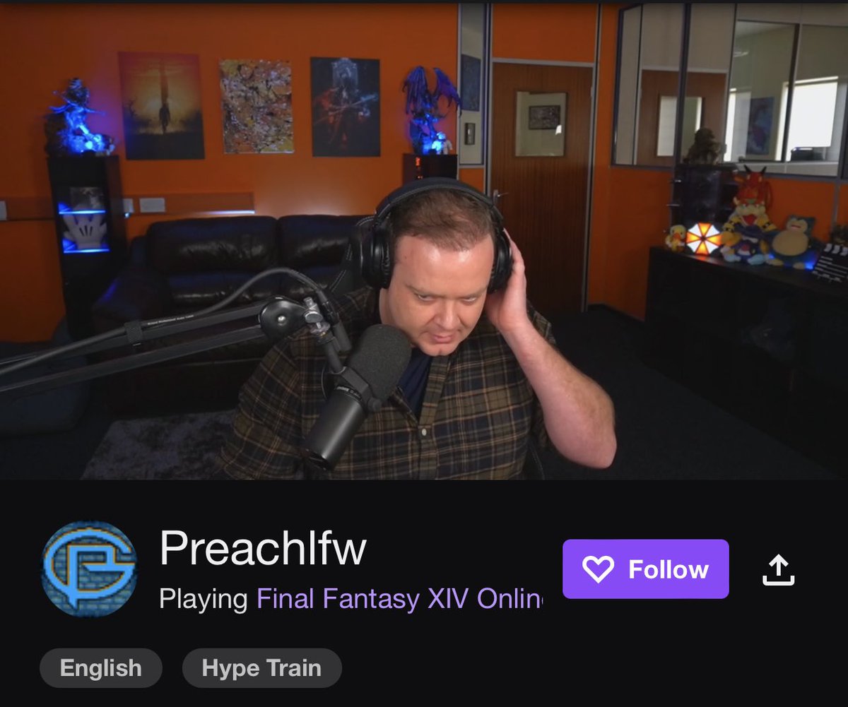 Can I just say how PROUD I am of <a href="/PreachGaming/">Mike</a> - Stream test from the new HQ - to think we started this in the spare room of our first apartment &amp; now have an office with staff is insane! The PG community is unreal &amp; we ❤️ each &amp; everyone of you!