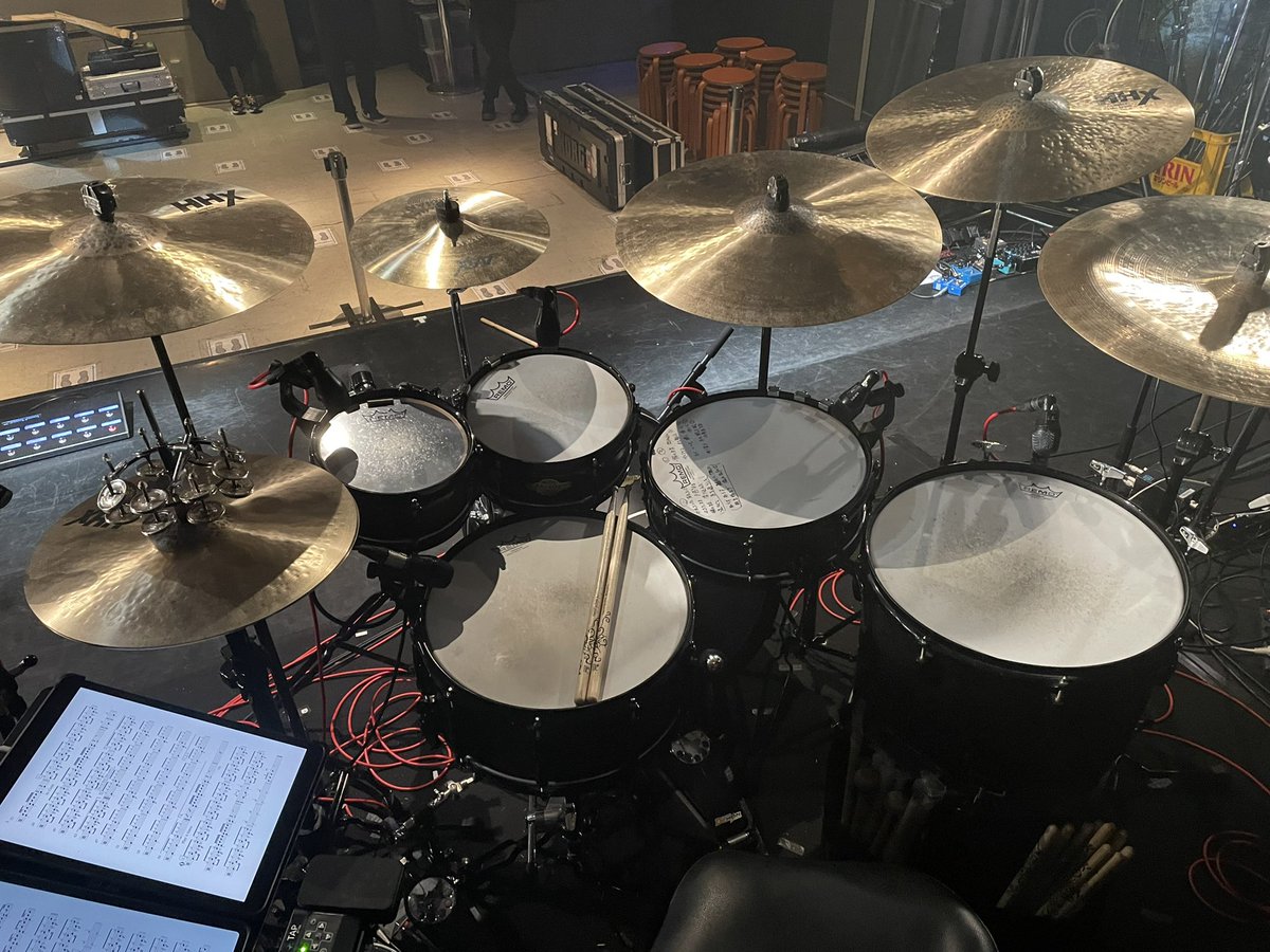 ドラムセット YAMAHA Oak Custom Drum set BD20”x17”、TT12”x9”、FT14”x14” 【Made