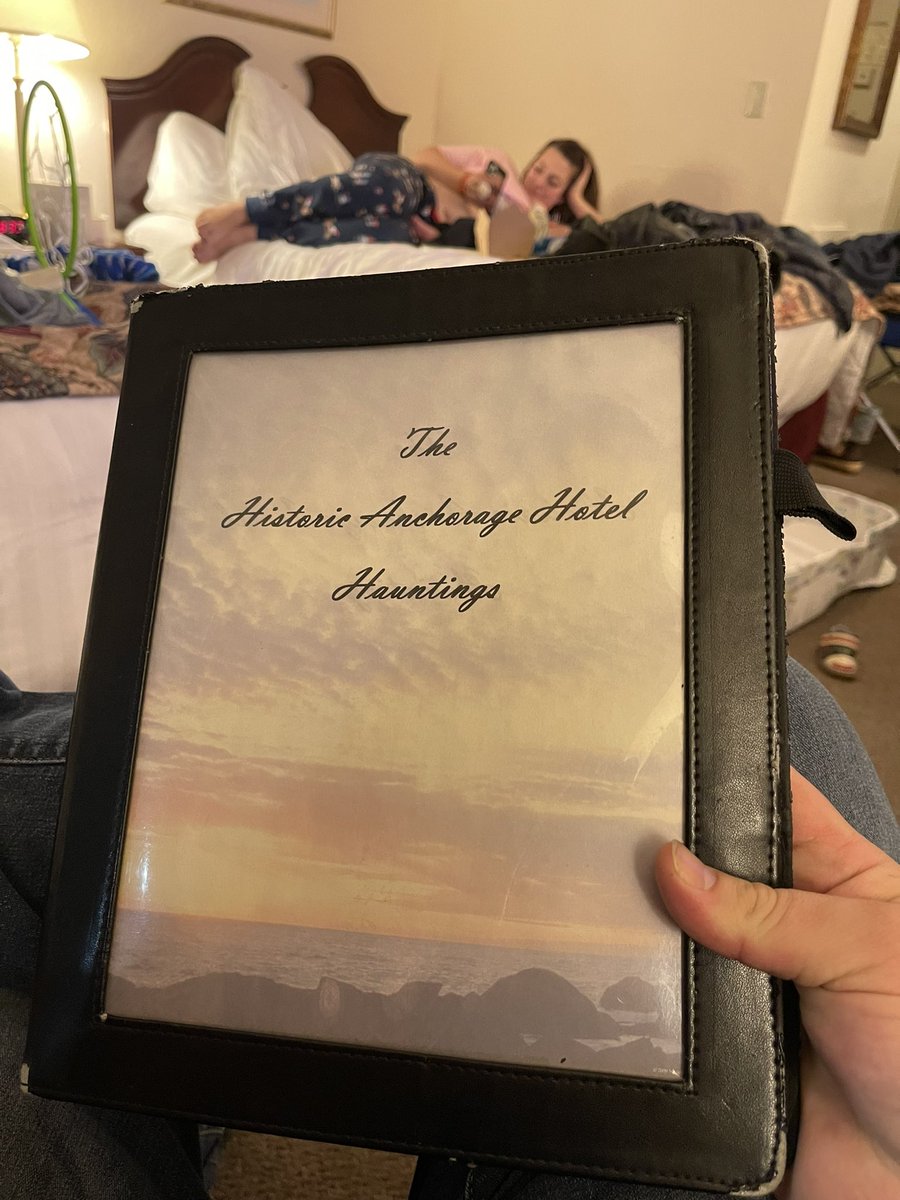 Timotheus50's tweet image. Staying at Anchorage’s most haunted hotel this weekend.