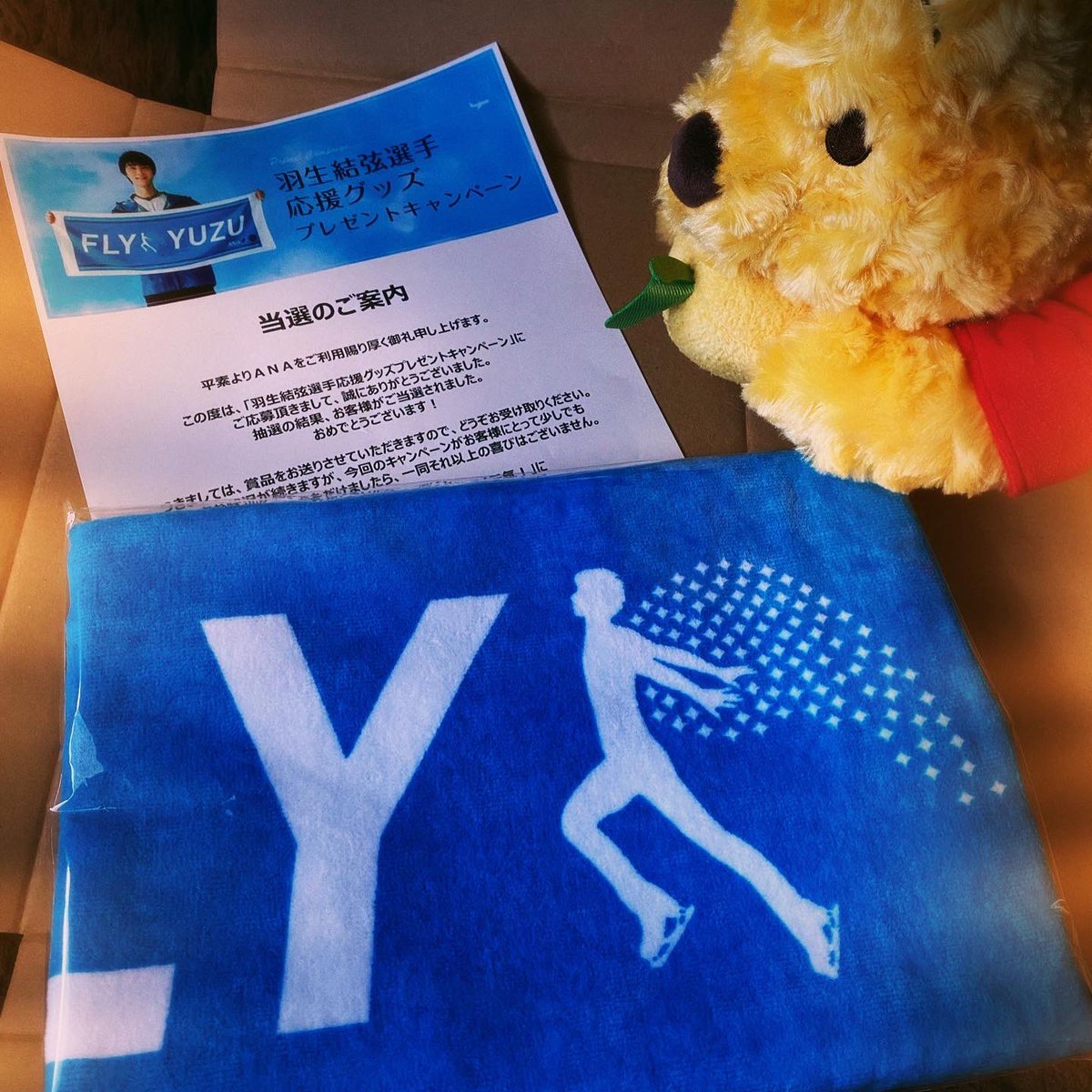 お仕事から帰ってきたら届いてました N杯の傷心を癒す旅を素敵な思い出