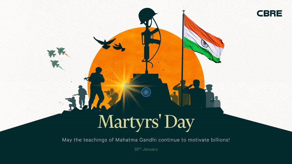 KumarShaanu's tweet photo. A humble tribute to the Father of the Nation &amp; all the brave men and women who sacrificed their lives for the country! #MartyrsDay https://t.co/FVm7WsEnBf