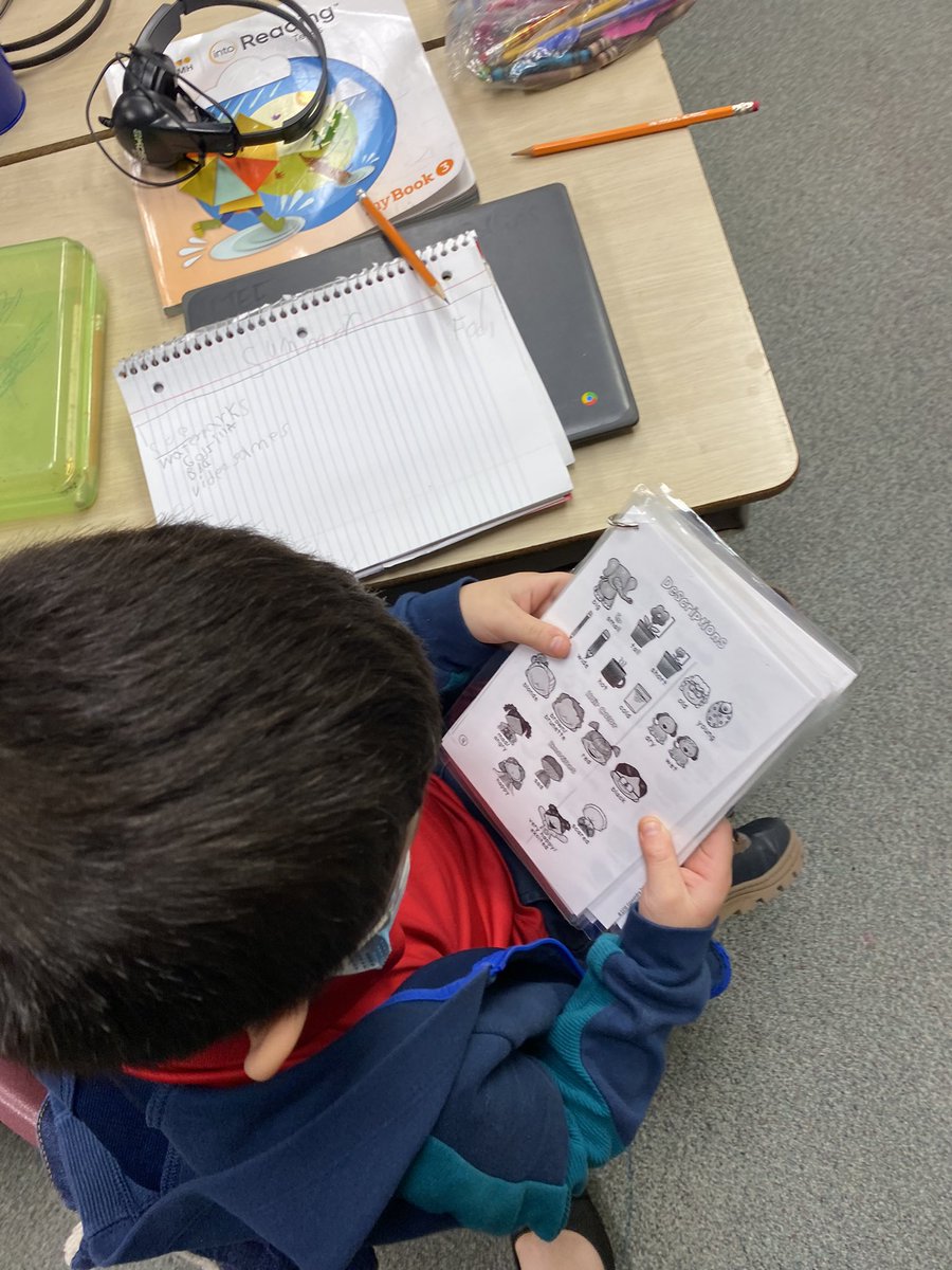 mrsjones_2nd's tweet photo. Students working on their writing with the help of their picture dictionary. I love seeing my students use these to help build their writing. #ESL #languagebuilding https://t.co/zWpYJvmxtl