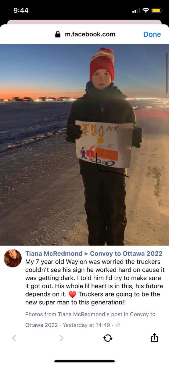 Retweet for this young man! Wants his sign seen by truckers!