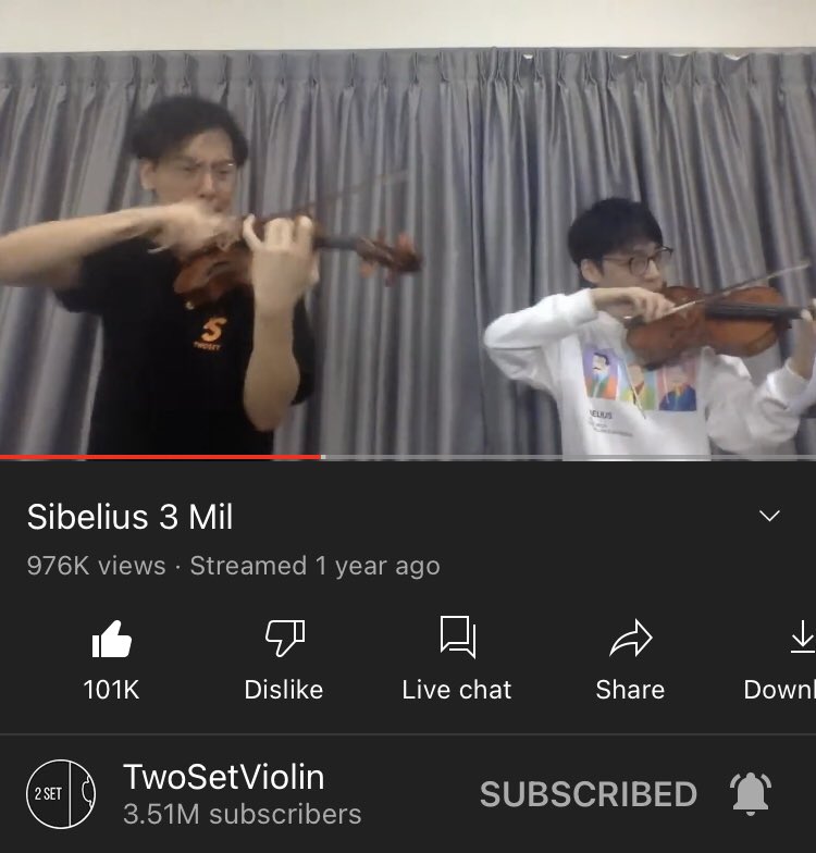 JustAry_97's tweet photo. Happy anniversary to the Sibelius drop! @TwoSetViolin
#tbsimpsibelius #simpsibelius #twosetviolin https://t.co/LyzLmNT4MG