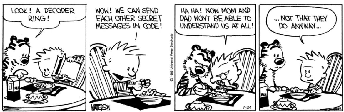 Calvin And Hobbes On Twitter Throwback To When You Would Get A Toy In 