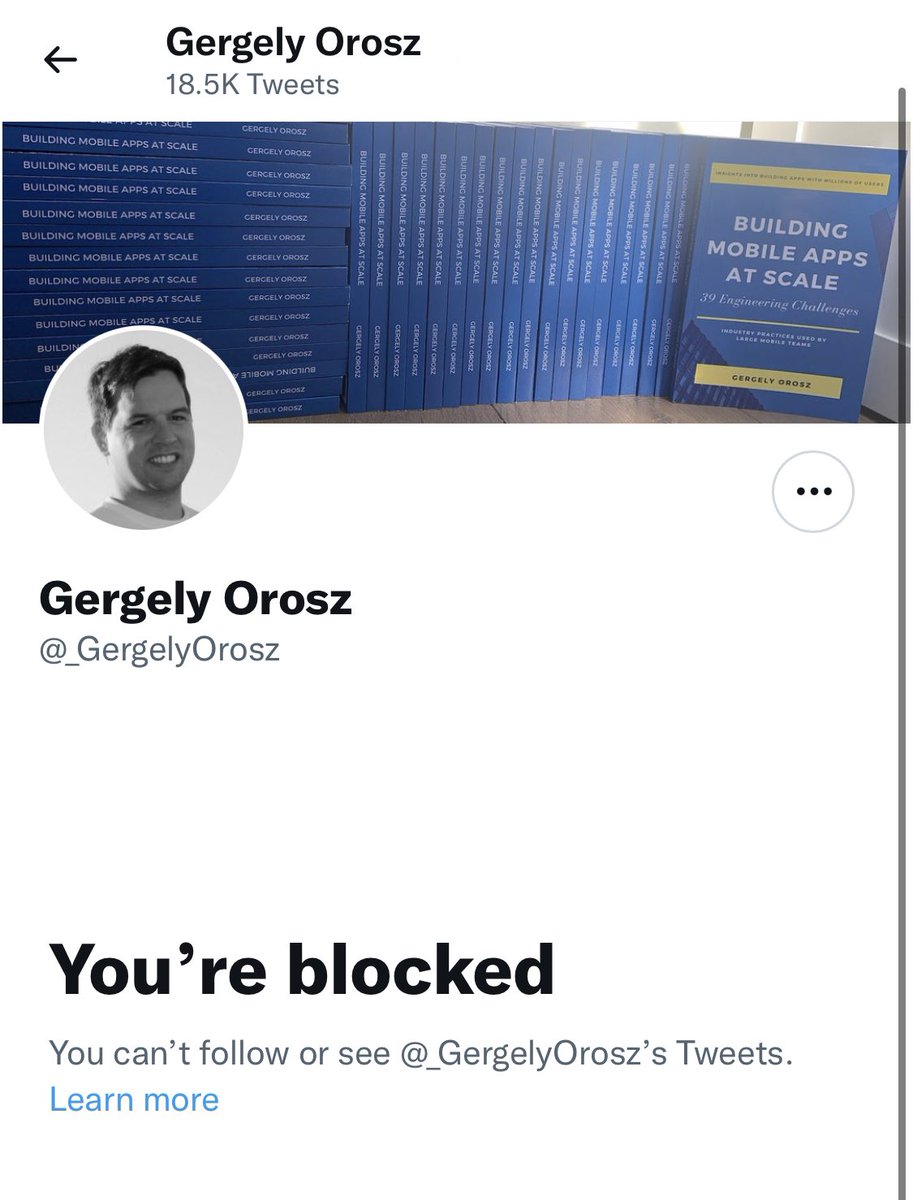 Gergely Orosz tweet media