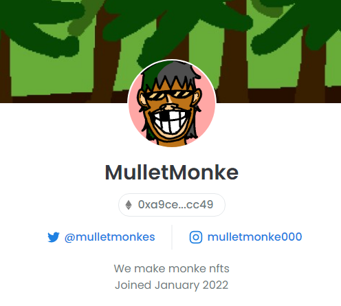 mulletmonkes's tweet photo. ooh ooh! 🐒

Please welcome the new #MulletMonke Non-Fundable Tokens collection! hoping we have a warm welcome in the community! 

#ToTheMoon 🚀 https://t.co/E8HohYwt9l