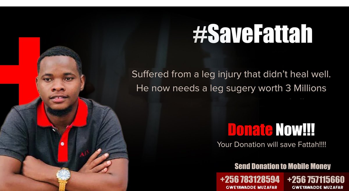 Fattah (@fattah250) on Twitter photo For anything I will appreciate, 0757115660/0783128594 GWEYAWADDE MUZAFAR SAVE ME 
#Savefattah  😭😭👩🦽👩🦽👩🦽🙏🏼🛌💉💊💊💉 For anything I will appreciate, 0757115660/0783128594 GWEYAWADDE MUZAFAR SAVE ME 
#Savefattah  😭😭👩🦽👩🦽👩🦽🙏🏼🛌💉💊💊💉