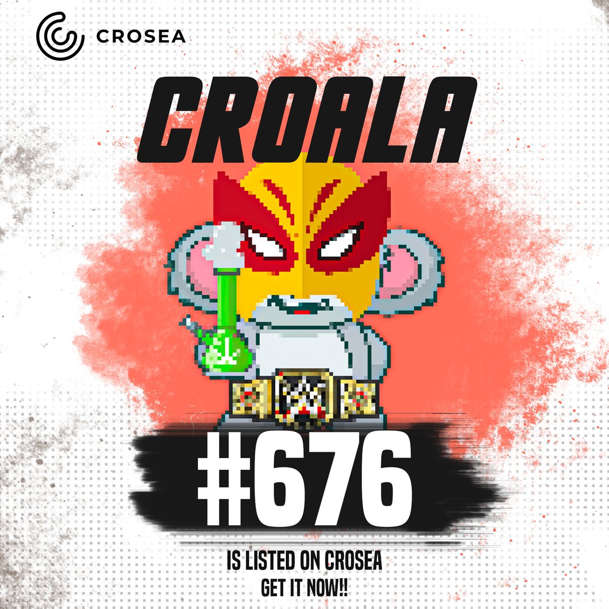 croseanft's tweet photo. #Croala #676 is listed on #CroSea on an auction

Get this champion before someone else does on this link
https://t.co/RzSqi4ELt0

#CRO #Cronos #CronosNFT #CronosChain #CronosNews #crofam #crofamily #FFTB https://t.co/867Uz134X2