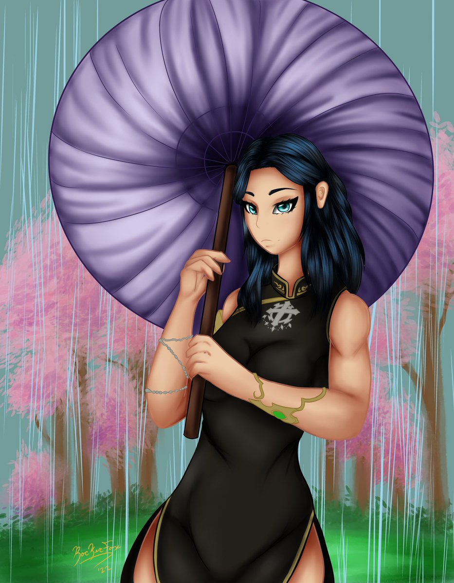 RockerfoxP's tweet photo. Hyper focus and the art bug kicked in hard today. Got this commission done today for a good friend of mine of her FFXIV character! #art #ArtistOnTwitter #digitalart #FFXIV https://t.co/nU6r1rz73D