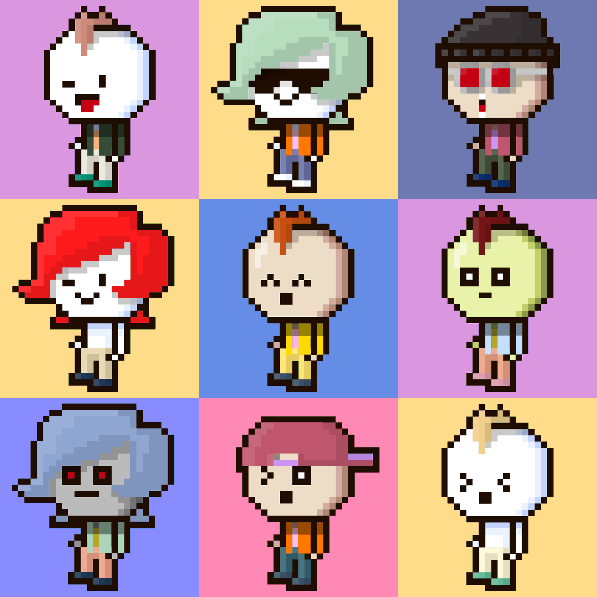 BinsuNear's tweet photo. PIXEL HEAD IS OFFICIALLY OUT❗❗❗
CHECK THE LINK BELOW
https://t.co/68qXKVccYP

@ParasHQ 
#NFTs #NEAR #NEARProtocol #nftart #NFTartists #nftcollectors #NFTcollection #NFTcollectibles https://t.co/3JahghiHF8
