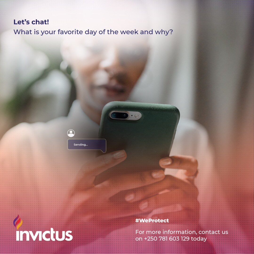 InvictusRwanda's tweet photo. Tell us, and Why? 
 
#WeProtect https://t.co/PcQPXyfv5c