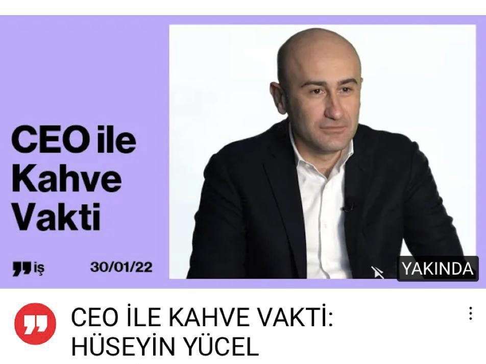 İcra Kurulu Başkanımız Sn.Hüseyin Yücel’in, Cüneyt Özdemir’in konuğu olduğu “CEO ile Kahve Vakti” programı bugün saat 12.00’da yayında 🎬
 
Yayının tamamını izlemek için:

➡️ youtu.be/3v5FhT2LGXo