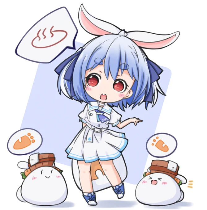 極楽湯のコラボ行った記念で。 #ぺこらーと