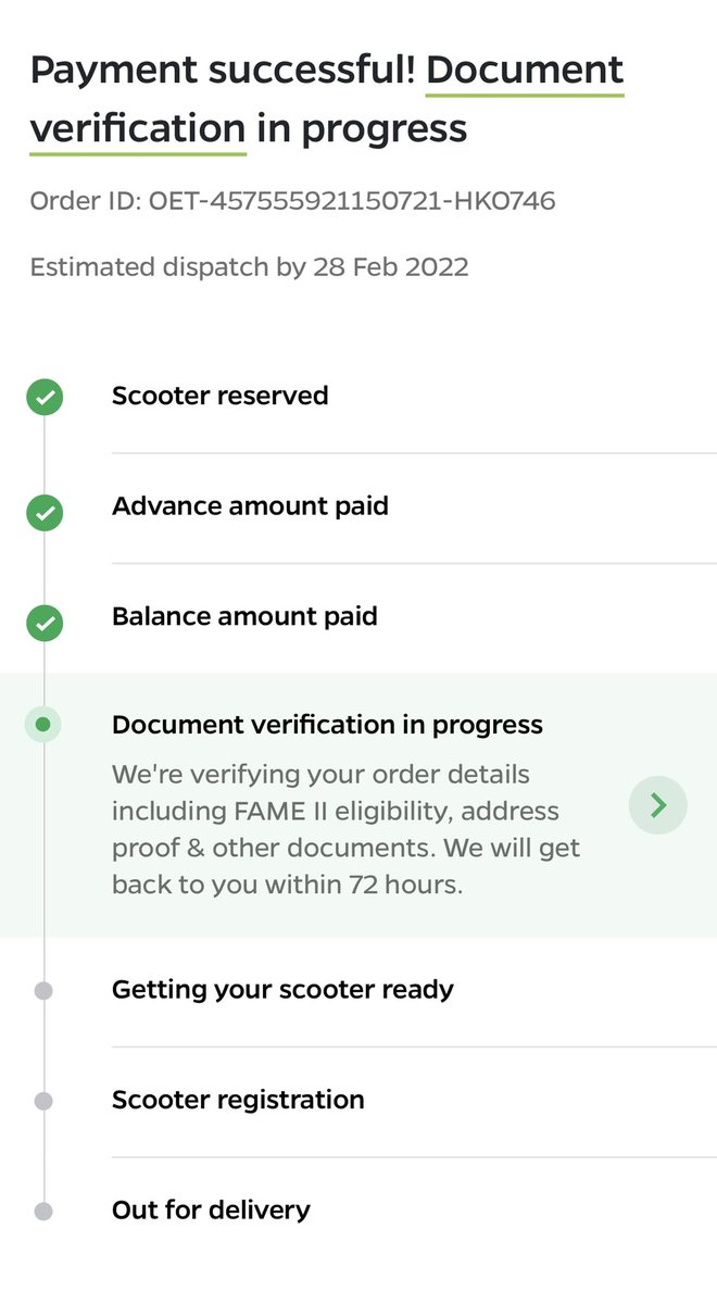 MdIkram's tweet photo. Such a worst experience with @OlaElectric order processing team.. Even after paying the complete amount and uploading /mailing Aadhar &amp; PAN documents, the processing team still calls and says documents pending/not uploaded @bhash #first_mover_disadvantage https://t.co/mcOgRp7OaT
