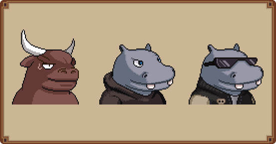 Heya!, my pets are happy today!