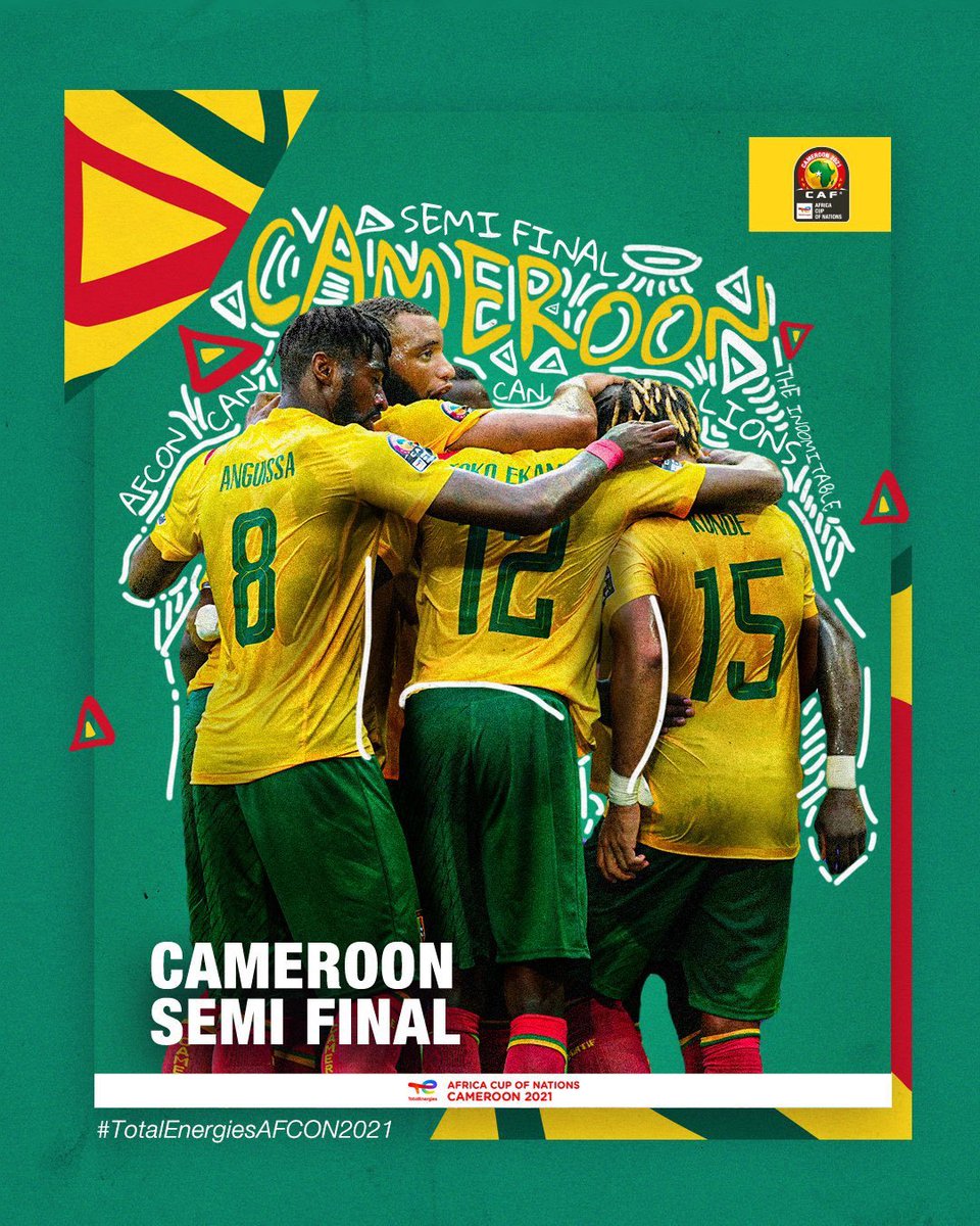 PrimosKM's tweet photo. Les Lions Imbattables 

 #TeamCameroon #Can2022 #AFCON2022 #CANTotalEnergies2021 https://t.co/TXL1tJIXgc