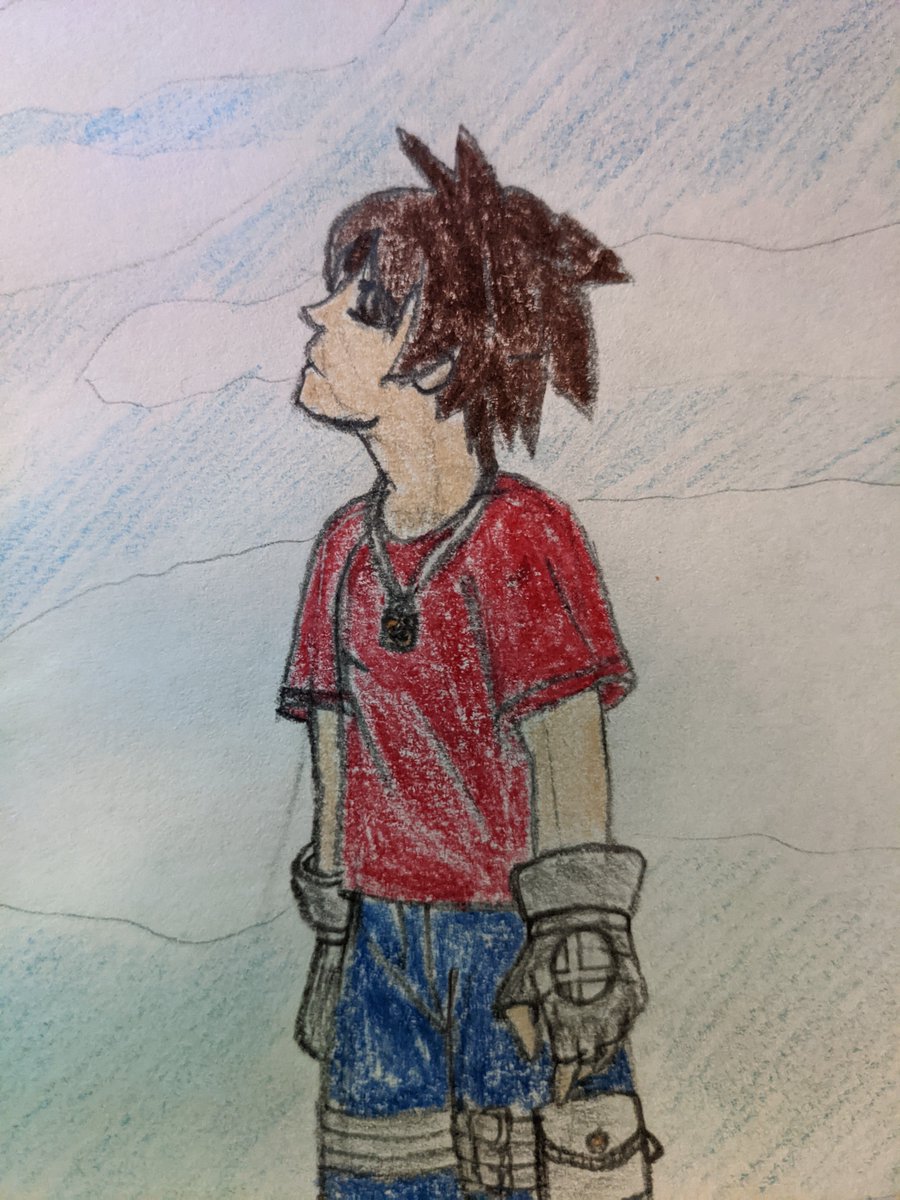 EricandKimahri's tweet photo. The color version of the drawing. With some closeups.

#FANART #rpgmaker #KingdomHearts #FinalWorld https://t.co/A8w0y4Zv2p