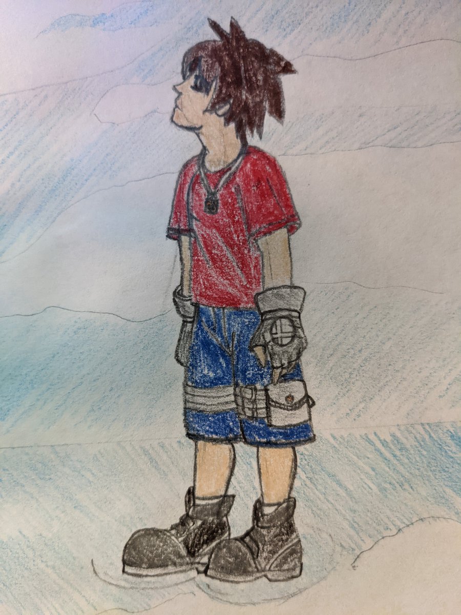 EricandKimahri's tweet photo. The color version of the drawing. With some closeups.

#FANART #rpgmaker #KingdomHearts #FinalWorld https://t.co/A8w0y4Zv2p