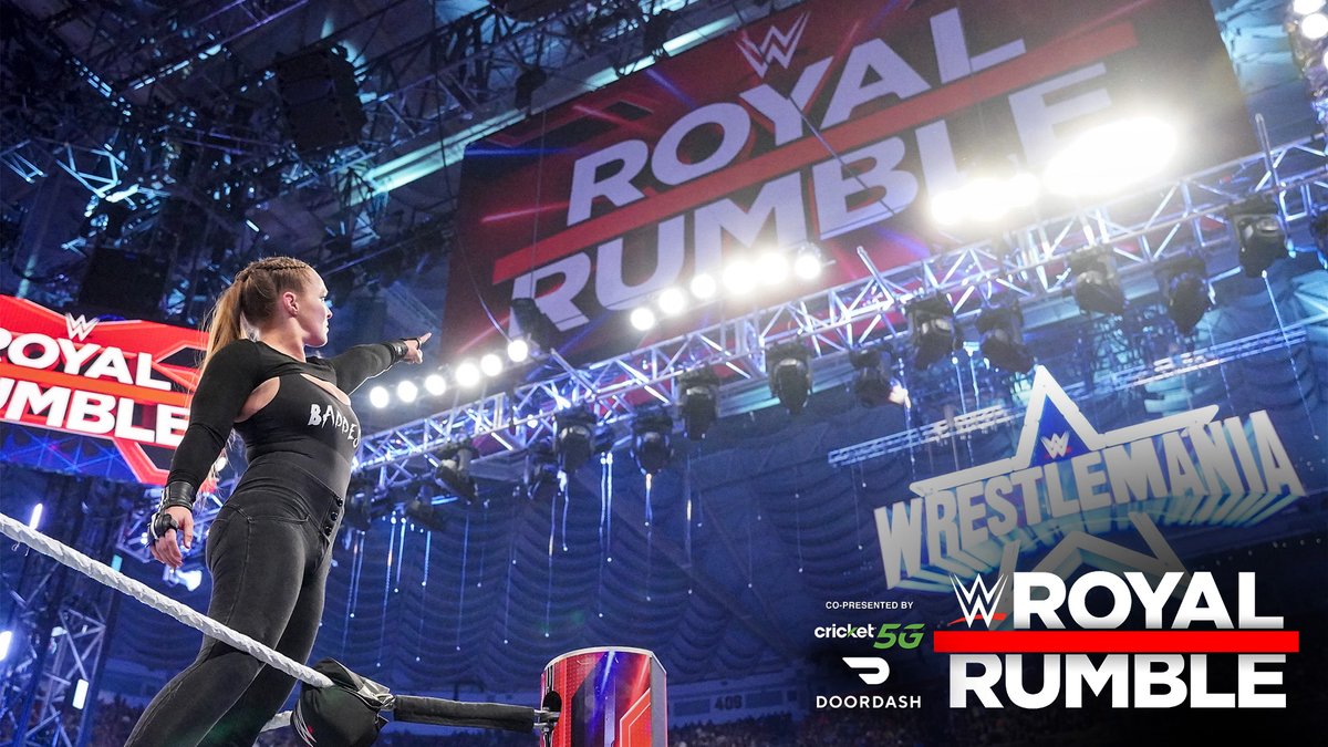WWE's tweet image. The Baddest Woman on The Planet @RondaRousey is going to #WrestleMania 38! #RoyalRumble

FULL RESULTS: ms.spr.ly/6011ZhwJF