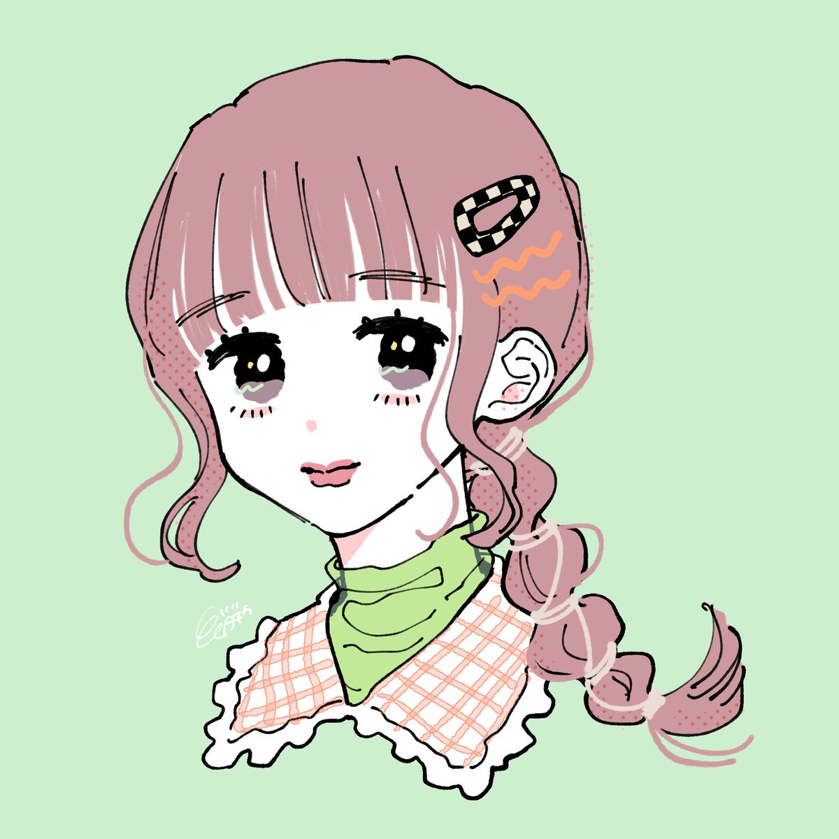 「#フリーアイコン

 SNSのアイコンにどうぞ
トリミング🙆‍♀️二次配布🙅」|キシダチカのイラスト