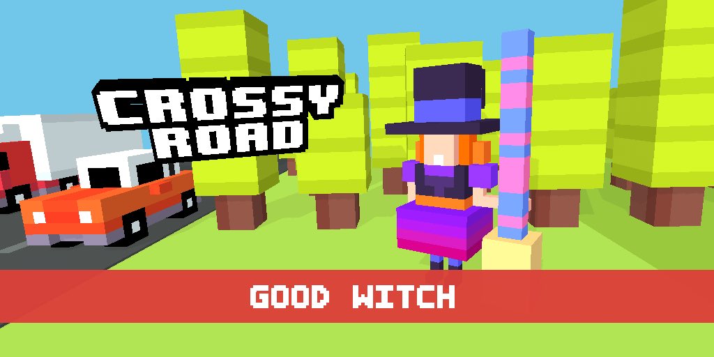 a0me's tweet photo. Just unlocked Good Witch! #crossyroad https://t.co/AyVFVTxYbg https://t.co/tCnnATDNEF