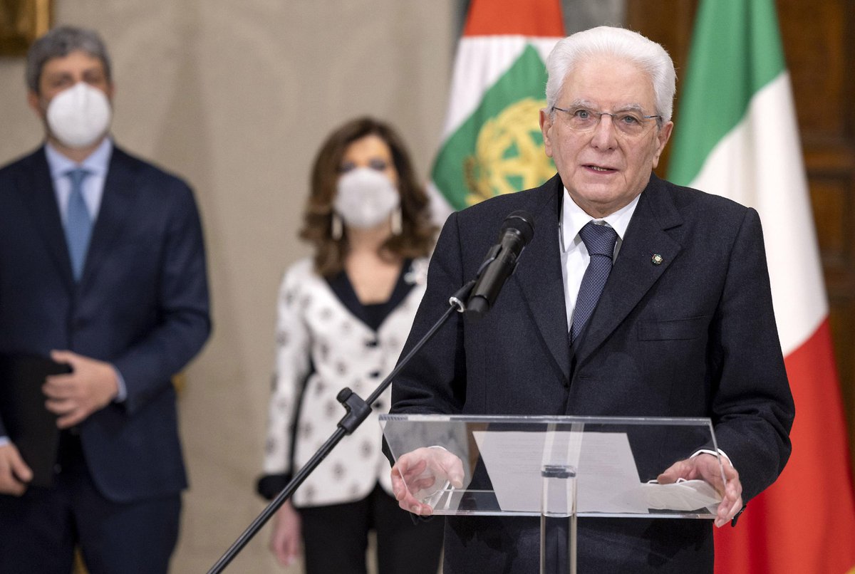 Mario_Mantovani's tweet photo. Grazie Presidente #Mattarella , ancora una volta straordinario uomo delle istituzioni. Beato il Paese che non ha necessità di uomini straordinari.
#Quirinale https://t.co/GUiaDGiGgG