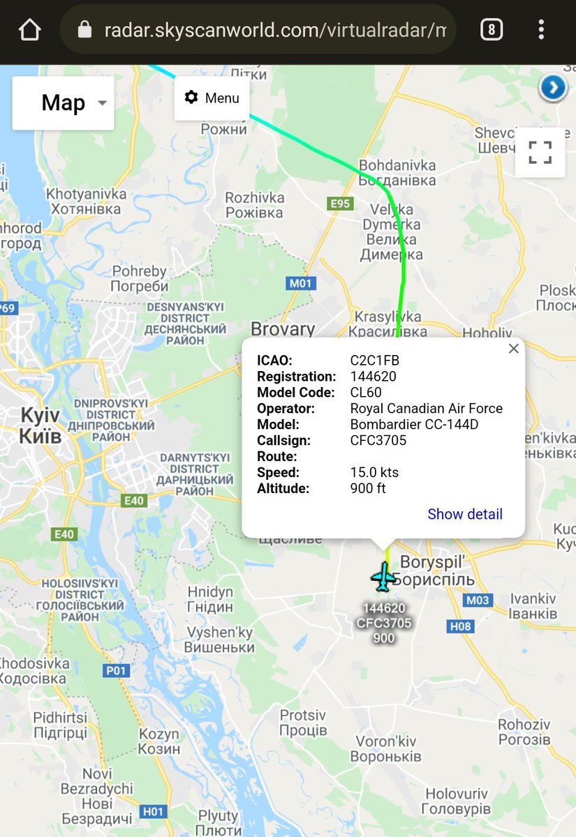scan_sky's tweet photo. Canadian Air Force Just Landing At Boryspil International Airport 🇺🇦

Canadian Air Force - Bombardier CC-144D - 144620 - #CFC3705

Departed From Prestwick 🏴󠁧󠁢󠁳󠁣󠁴󠁿 Early This Morning. https://t.co/d3gNjXnfVb
