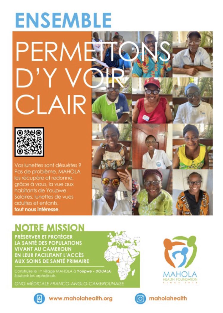 Pour notre prochaine mission au mois de mai, nous collectons des lunettes 👓 ! Lunettes de vue ou lunettes de soleil … les yeux de la population de Youpwe ont besoin de vous !