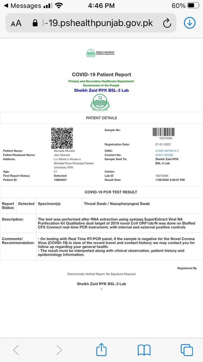 AsharKhanLodhi's tweet photo. Here are the the some proves from many of the cases.
SAVE KFUEIT SAVE STUDENTS.
#CloseKFUEITSaveLives #omicroninkfueit
@ImranKhanPTI @UsmanAKBuzdar @DrMuradPTI @Shafqat_Mahmood https://t.co/4s8eh4vojF